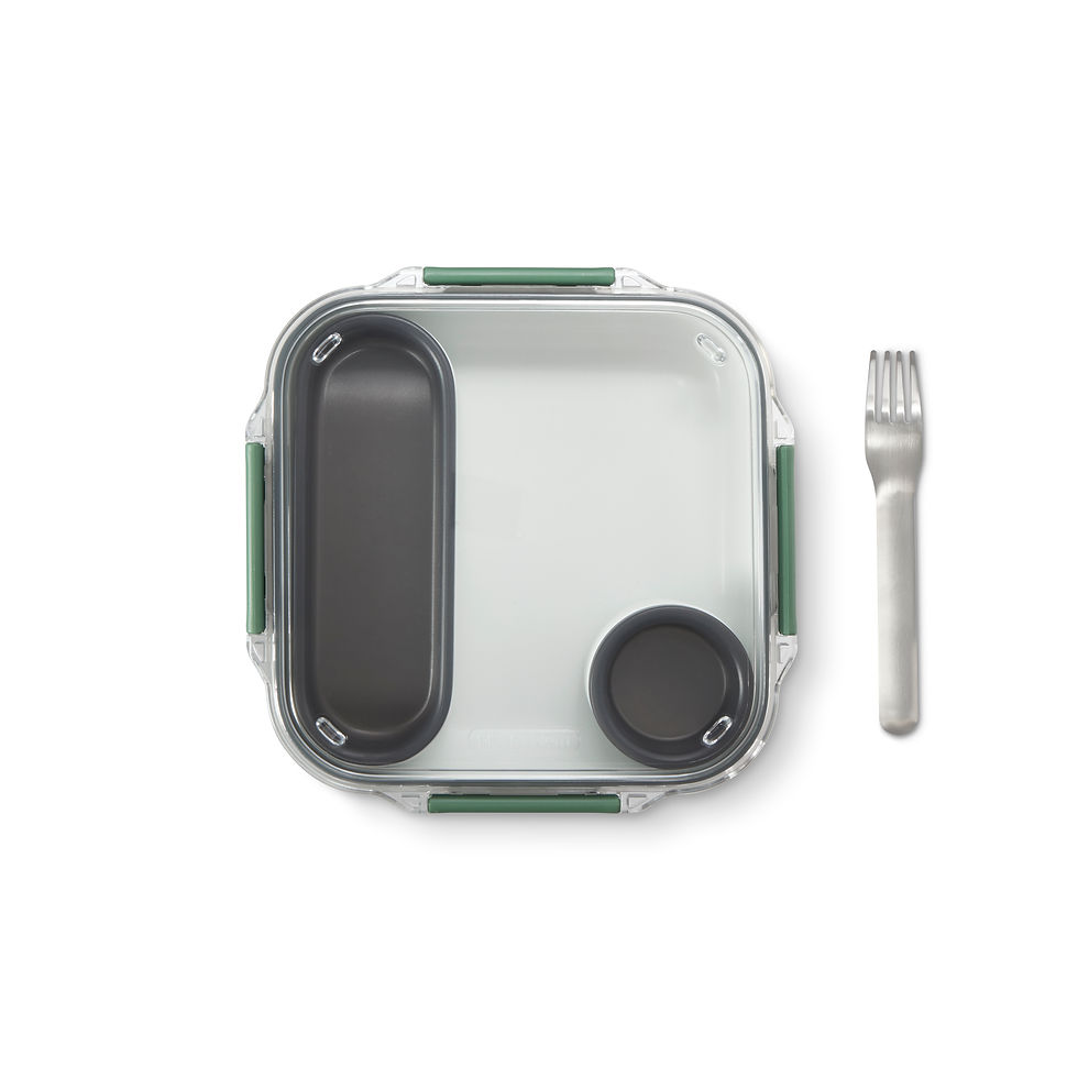 Thumbnail: black+blum Lunch Box Original (PP) 34oz (1000ml) - Olive