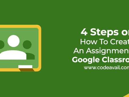 How To Create An Assignment In Google Classroom