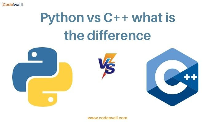 Python vs C++ what is the difference
