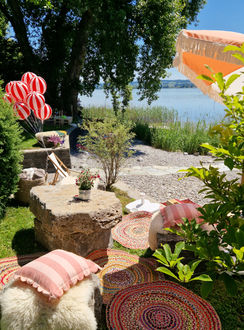 Event am Bodensee geplant von einer Eventmanagerin vom Bodensee, Detailfoto Eventdekor