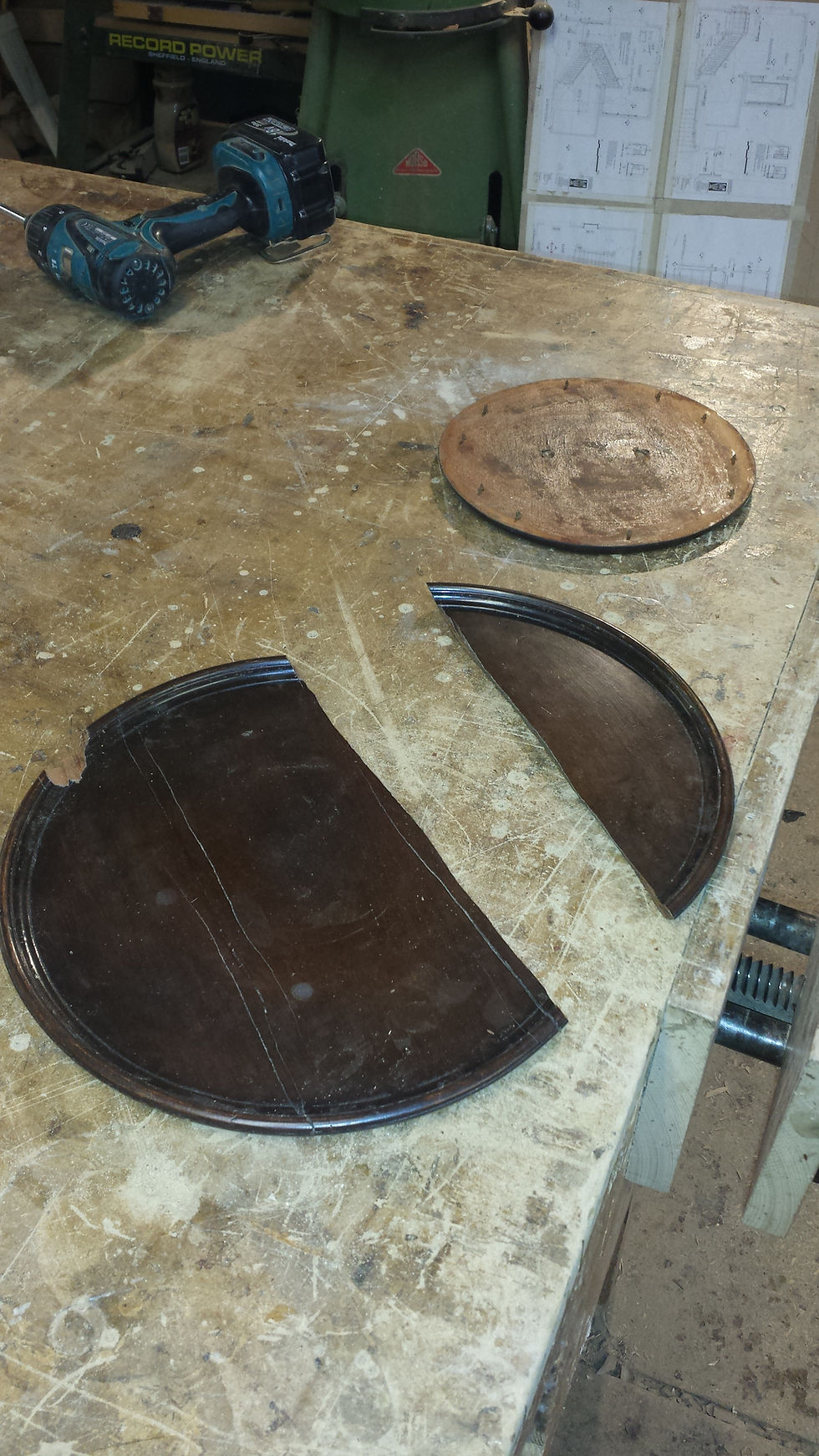 Small table - Before