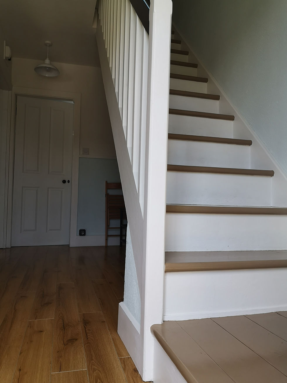 Stairs case restoration - After