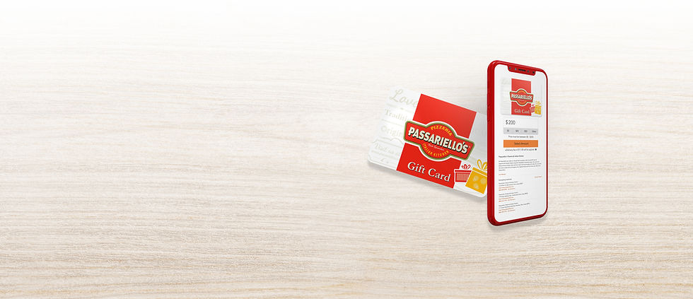 banenr gift card and egift card