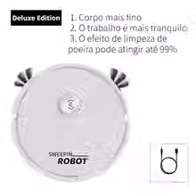 Miniatura: Robô Varredor/Aspirador De Pó 3 em 1