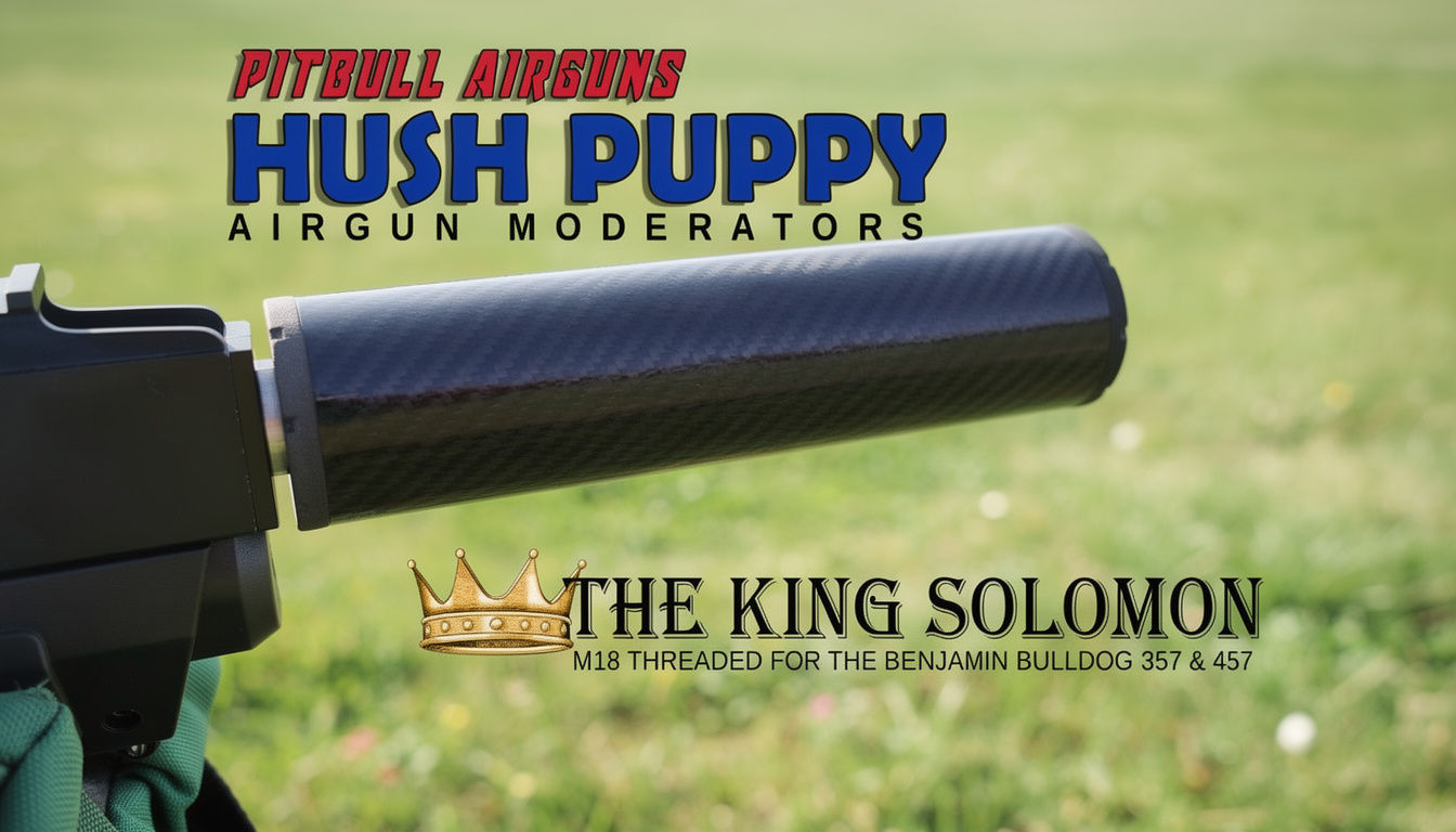 The Hush Puppy "King Solomon" 177- 357cal. Moderator