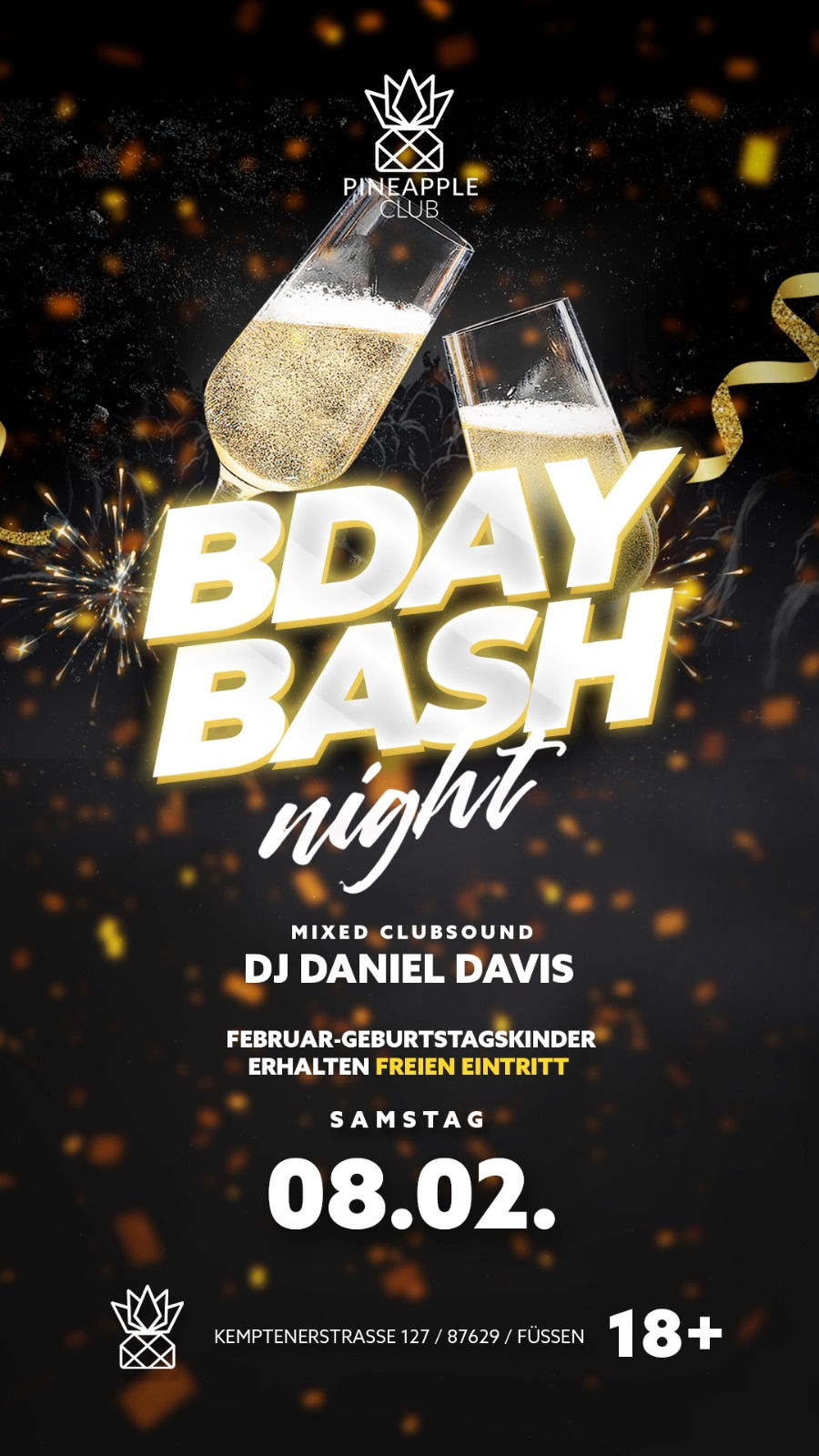 Februar Birthday Bash by DJ Daniel Davis 
