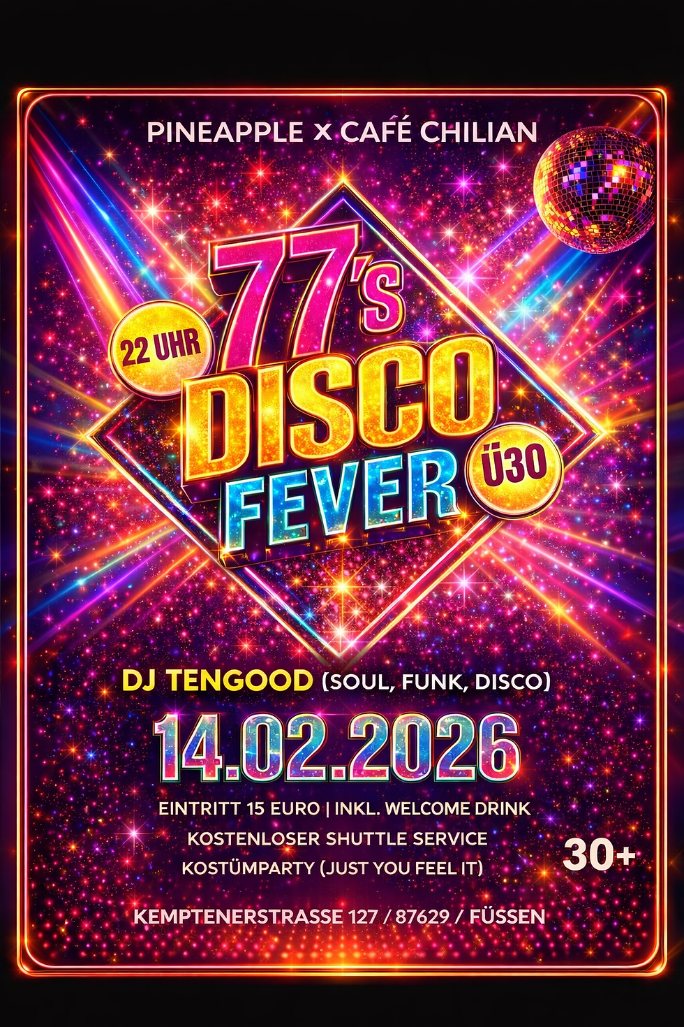 Ü30 Party (77‘s Disco Fever)
