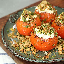 Venison Baked Stuffed Tomatoes
