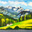 Miniaturbild: Original Ölbild - Heutal - Format 60x90 cm