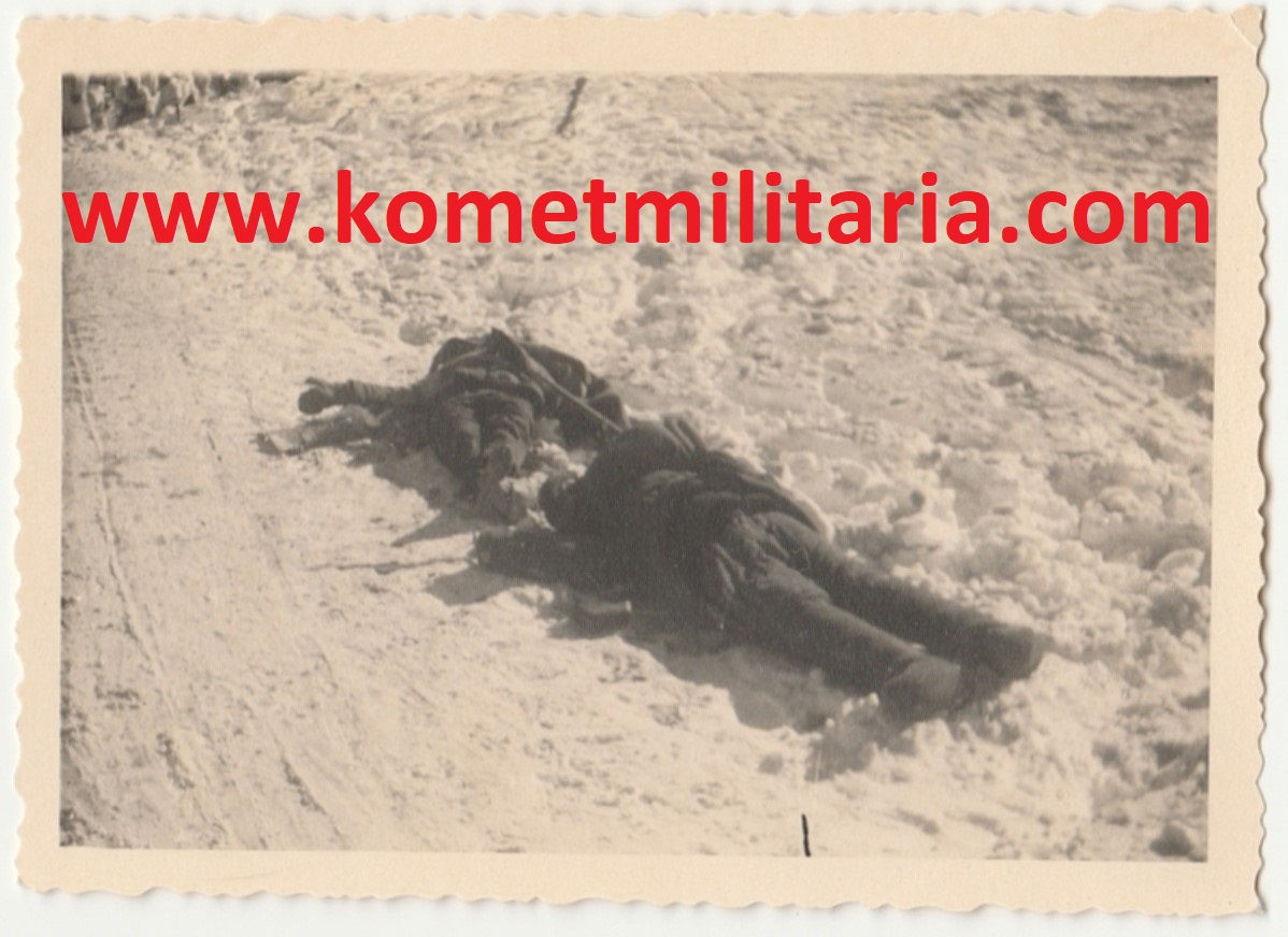 Picture  2 KIA Russian soldiers in the snow