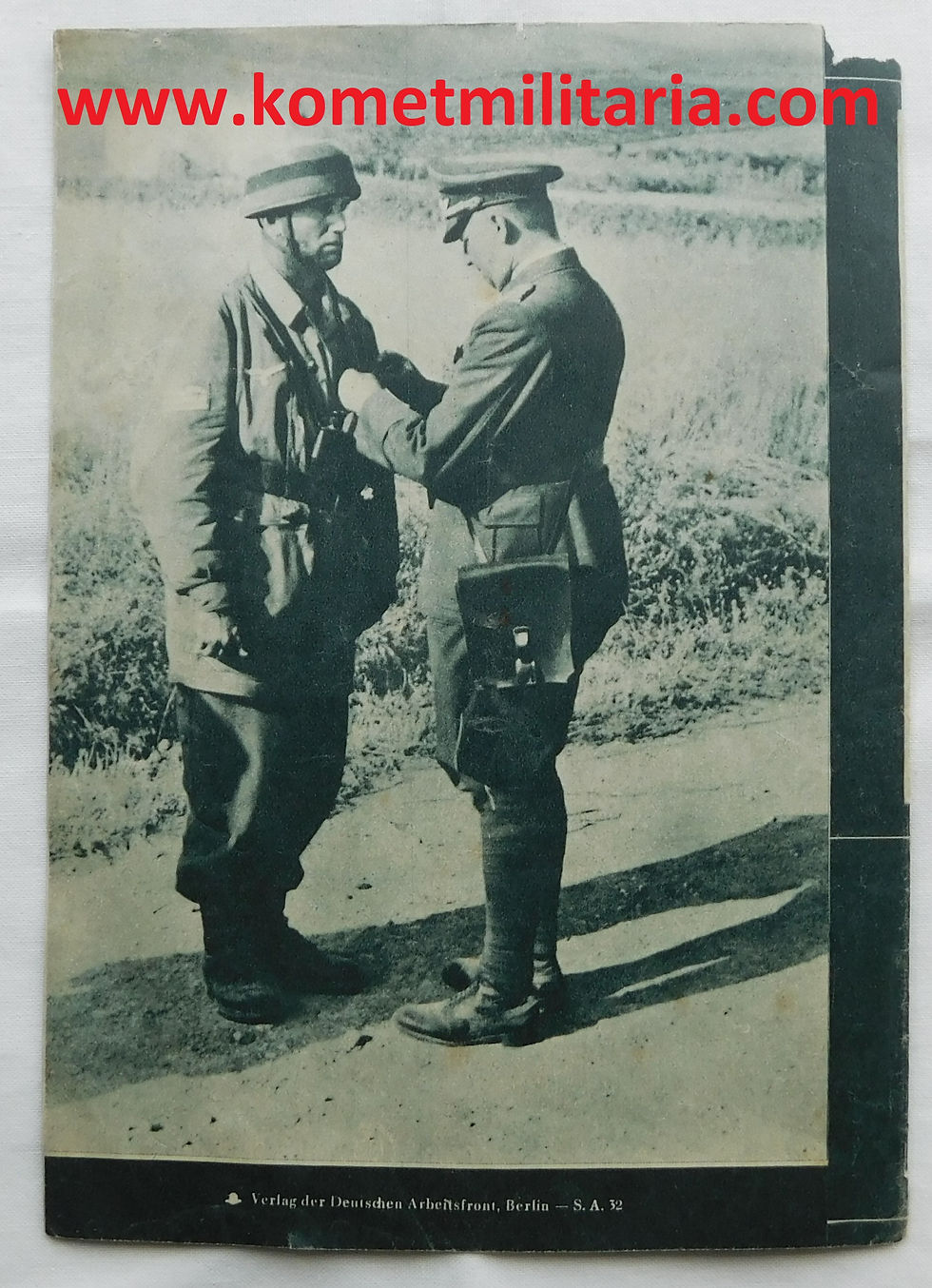Thumbnail: "Fallschirmjäger rufen dich" Werbebroschure/recruitement flyer