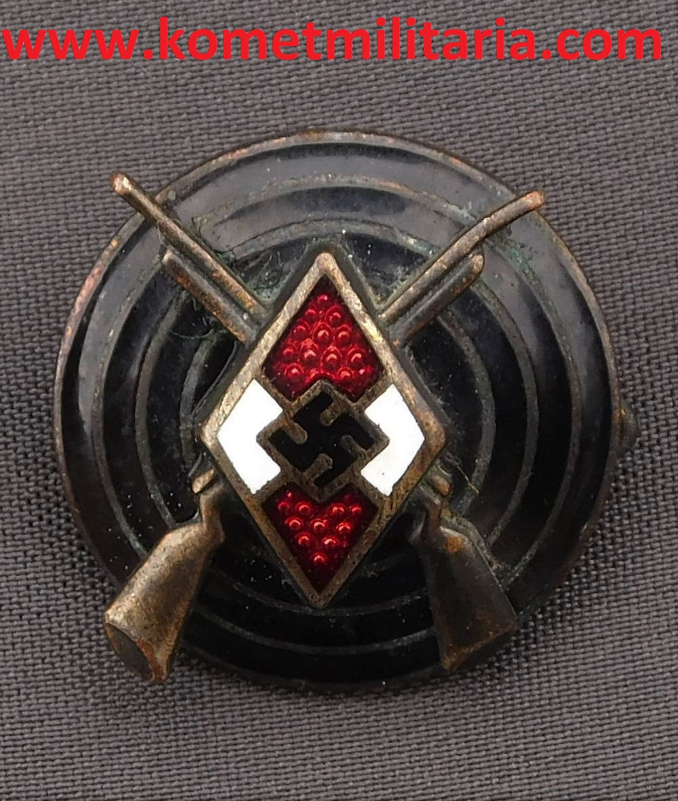 Thumbnail: Hitlerjugend (HJ) Schooting Badge/Schiessauszeichnung RZM M1/14