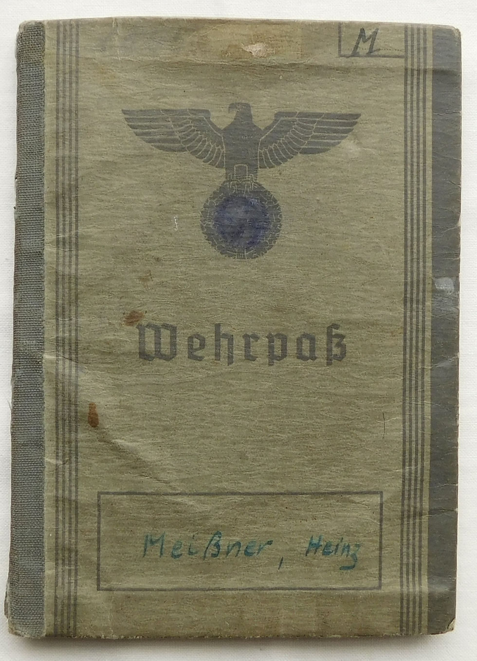 Thumbnail: Wehrpass Gefreiter Festungs-Grenadier Regiment 865 Stavanger, Norwegen