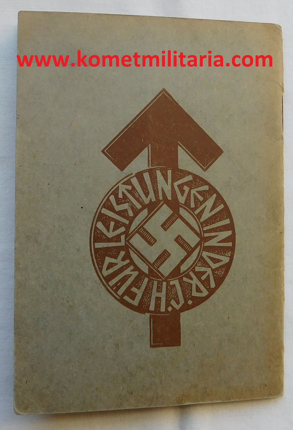 Thumbnail: Leistungsbuch der Hitler-Jugend HJ Motorgefolgschaft 5/138 Hilchenbach