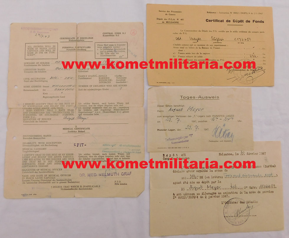 Thumbnail: more pics Soldbuch+ Paperwork  Werfer Rgt. 53+14/Volks-Werf.-Brig.9 Eifel