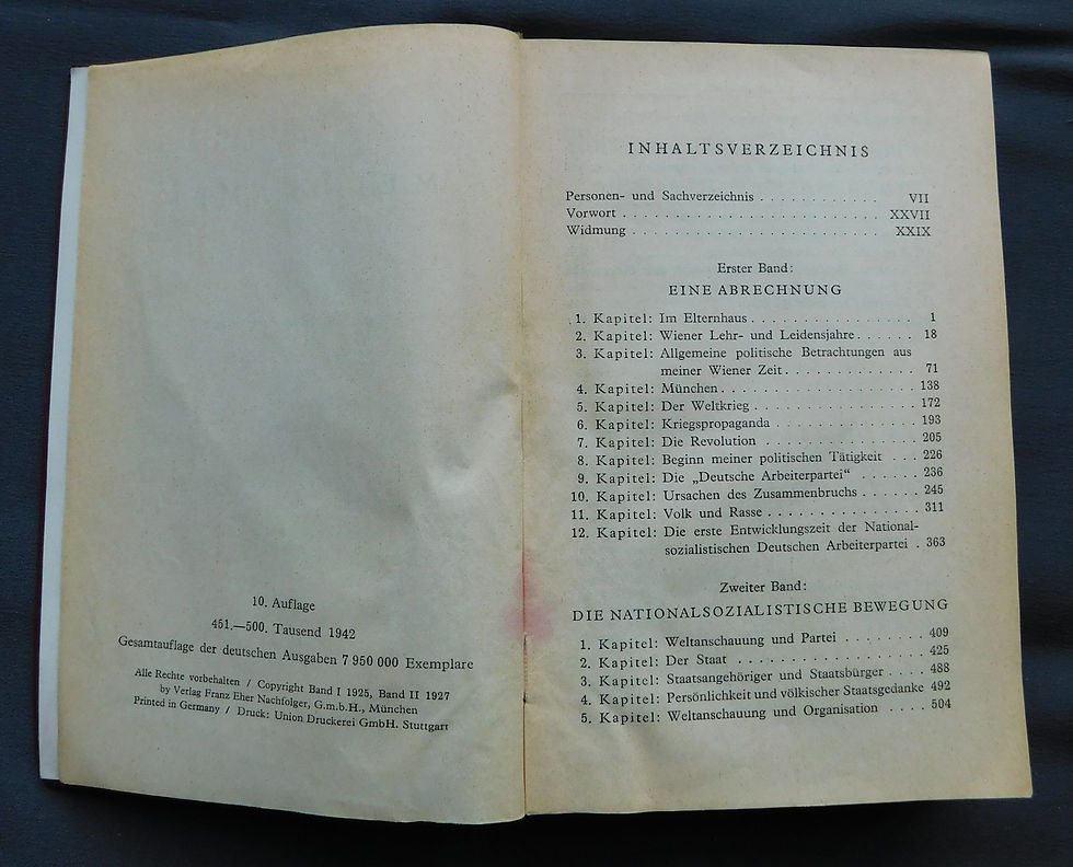 Thumbnail: Mein Kampf Tornisterausgabe 1942, 10. Auflage