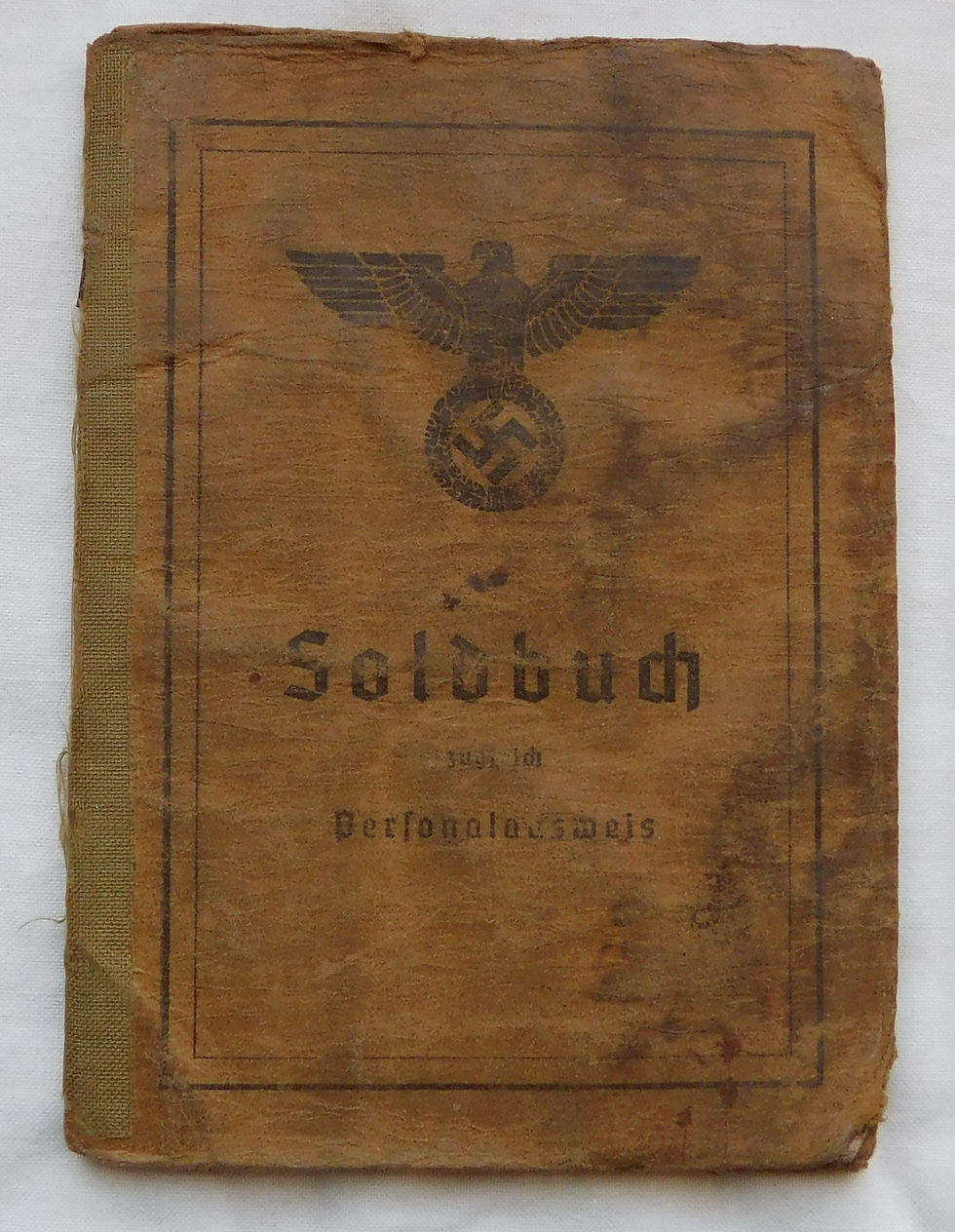 Thumbnail: Soldbuch Gefreiter late war issue Feldherrnhalle- Grenadier Rgt. 1078