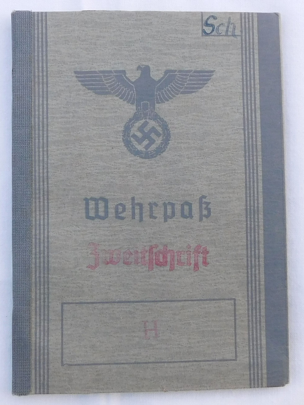 Thumbnail: Wehrpass+ Paperwork  Afrikakorps Gebirgsj.Panzerjäger KIA 1943 Sidi Sad, Tunesia