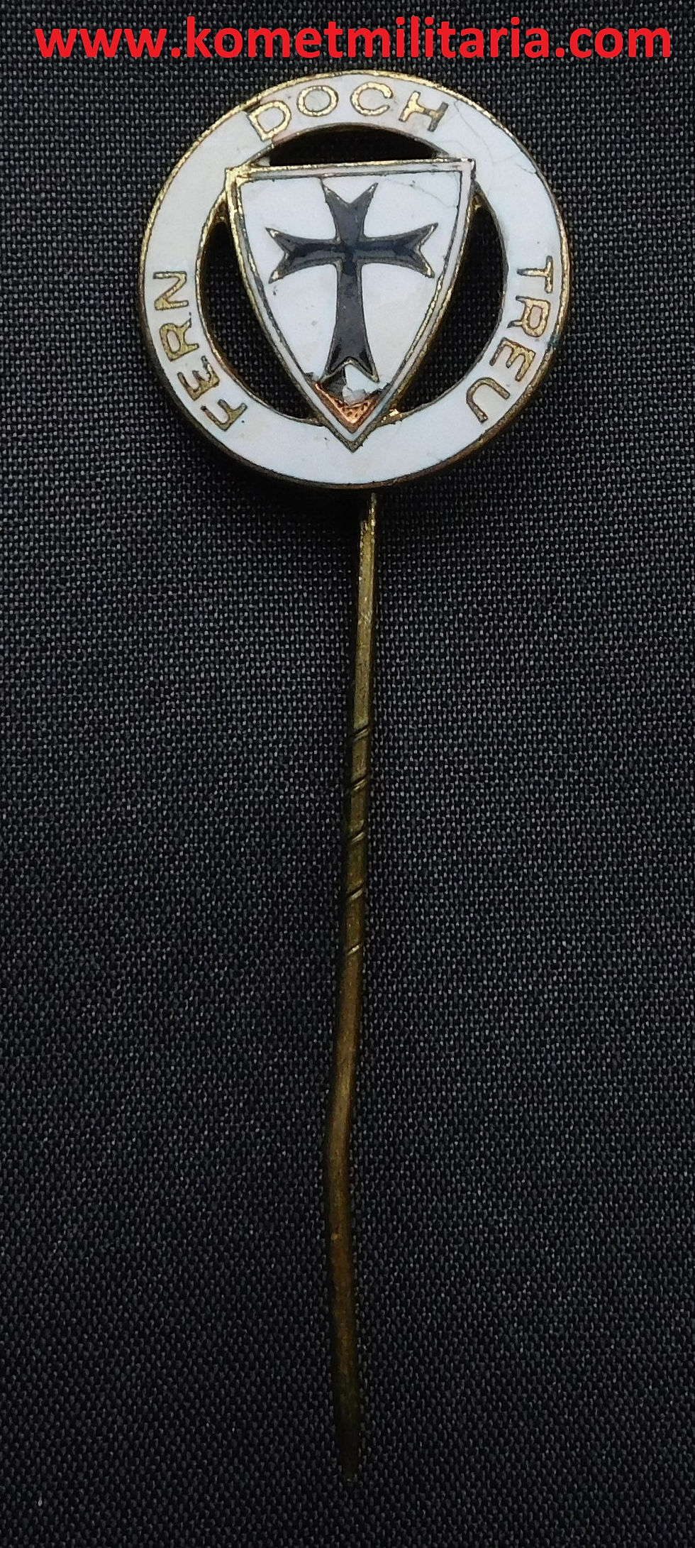 Schlesien Kleinabzeichen "Fern doch Treu" Anstecknadel