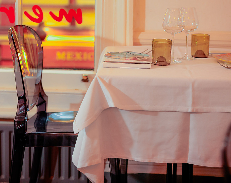 Indoor dining Osteria del Mercato