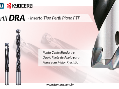 Broca Modular Kyocera - MagicDrill DRA (FTP)