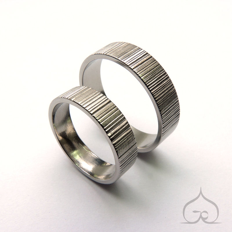 trouwringen met barcode