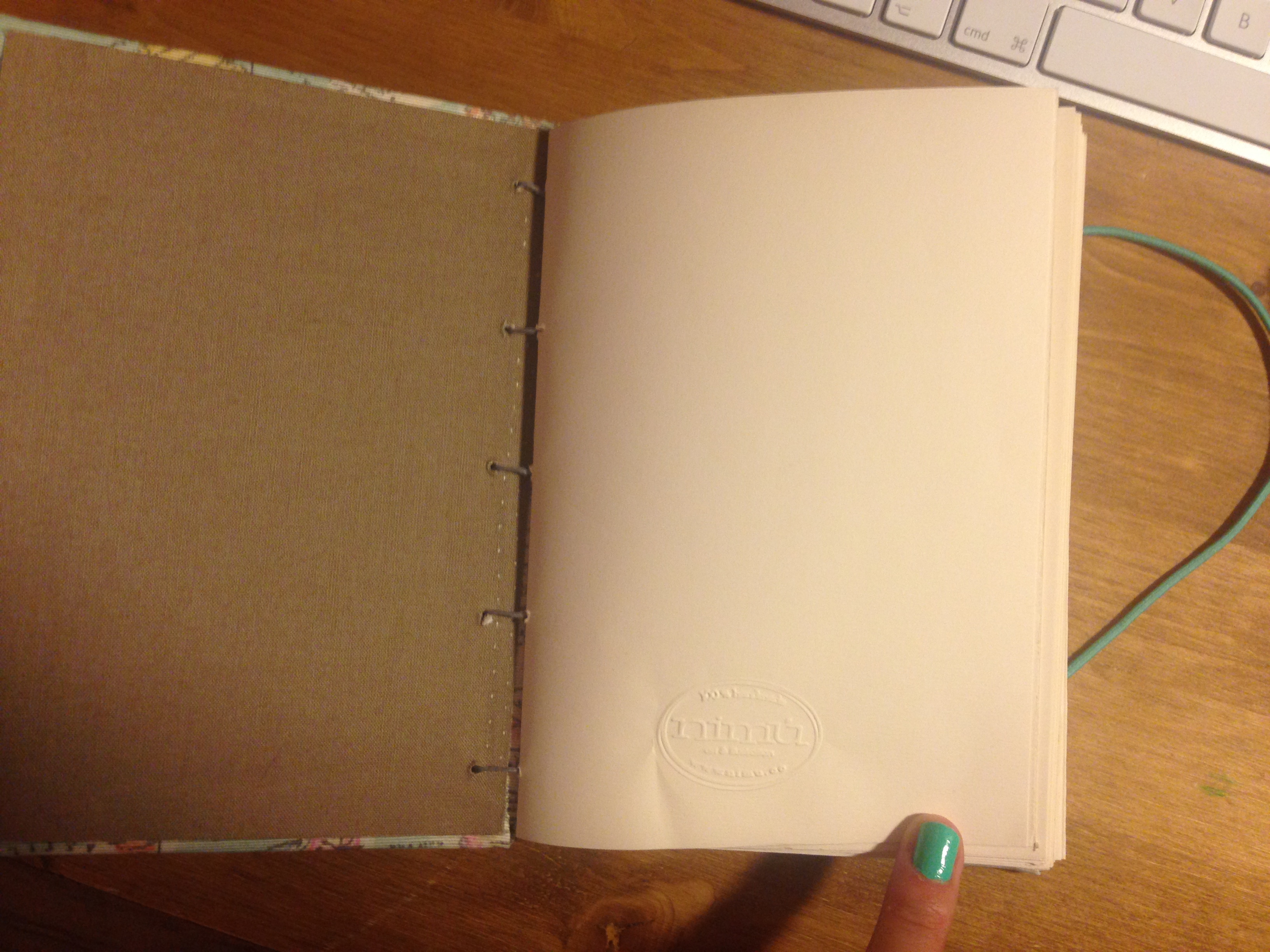Interior cuaderno de mapas
