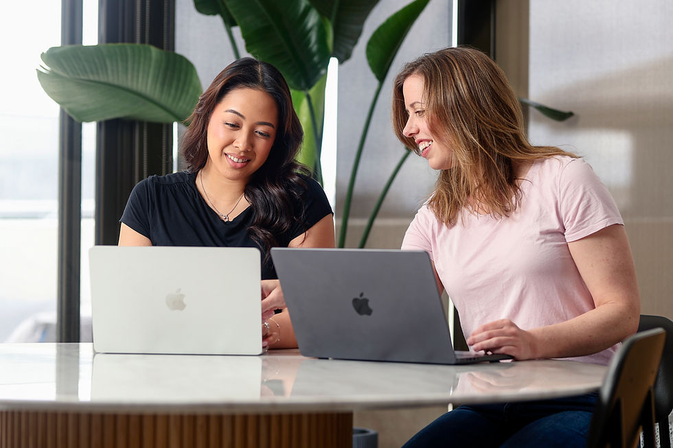 Lisa Robins and Hasna Nabila.jpg