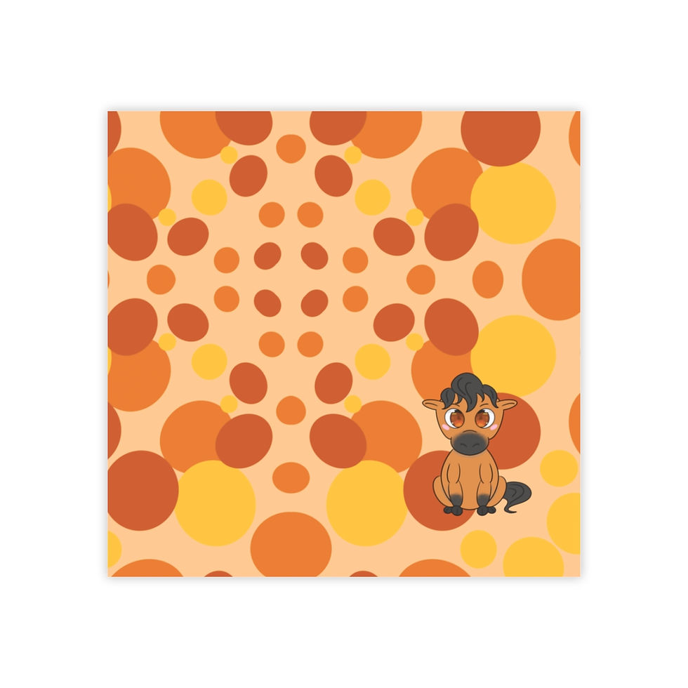 Chibi Horse Post-it® Note Pads