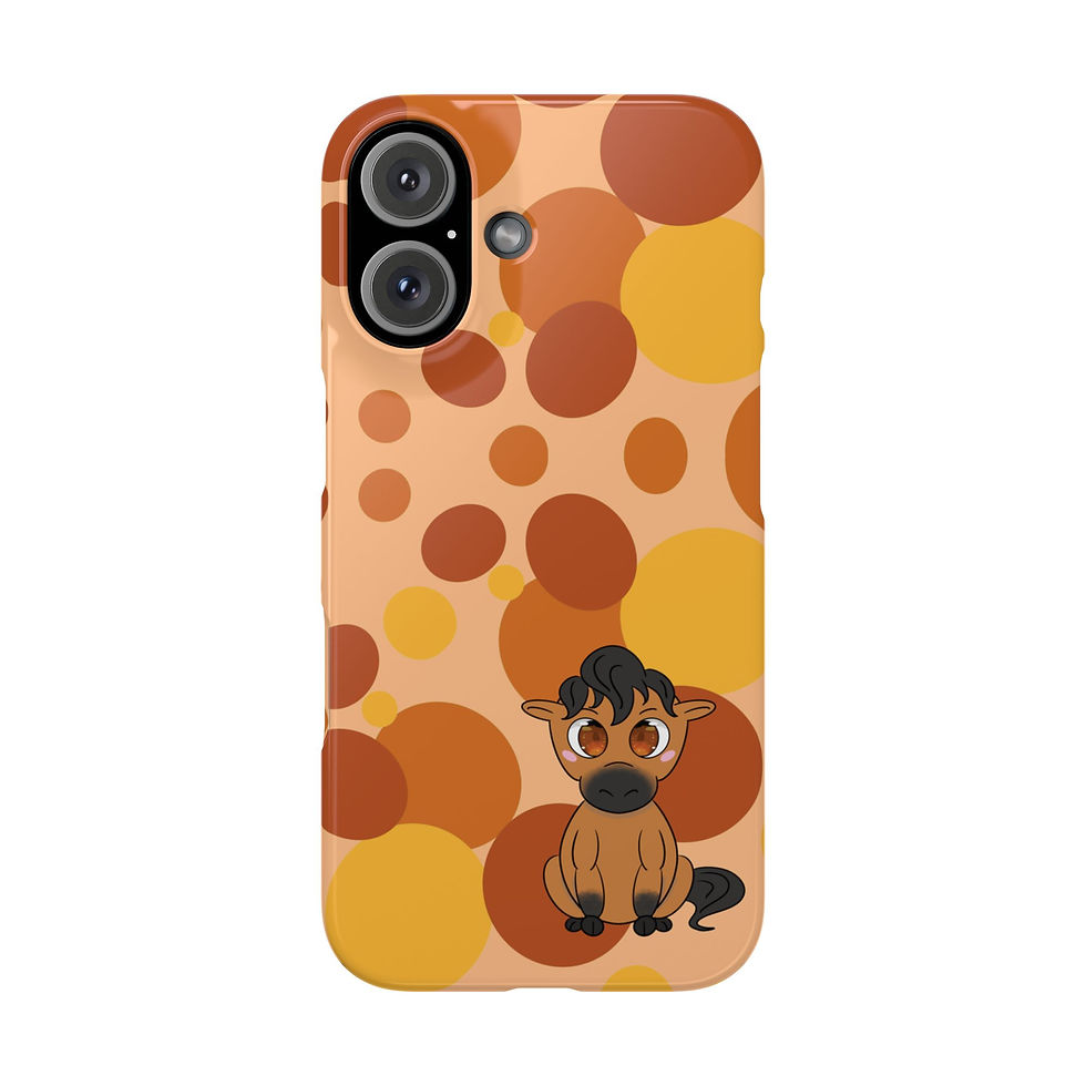 Thumbnail: Chibi Horse Slim Phone Cases
