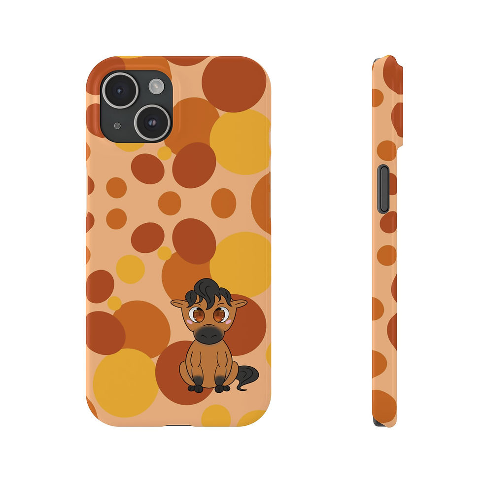 Thumbnail: Chibi Horse Slim Phone Cases