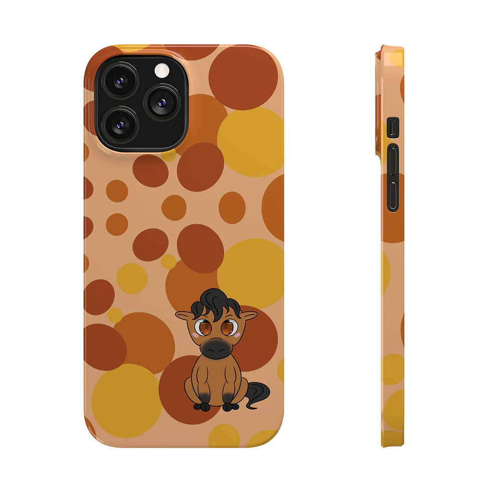 Thumbnail: Chibi Horse Slim Phone Cases