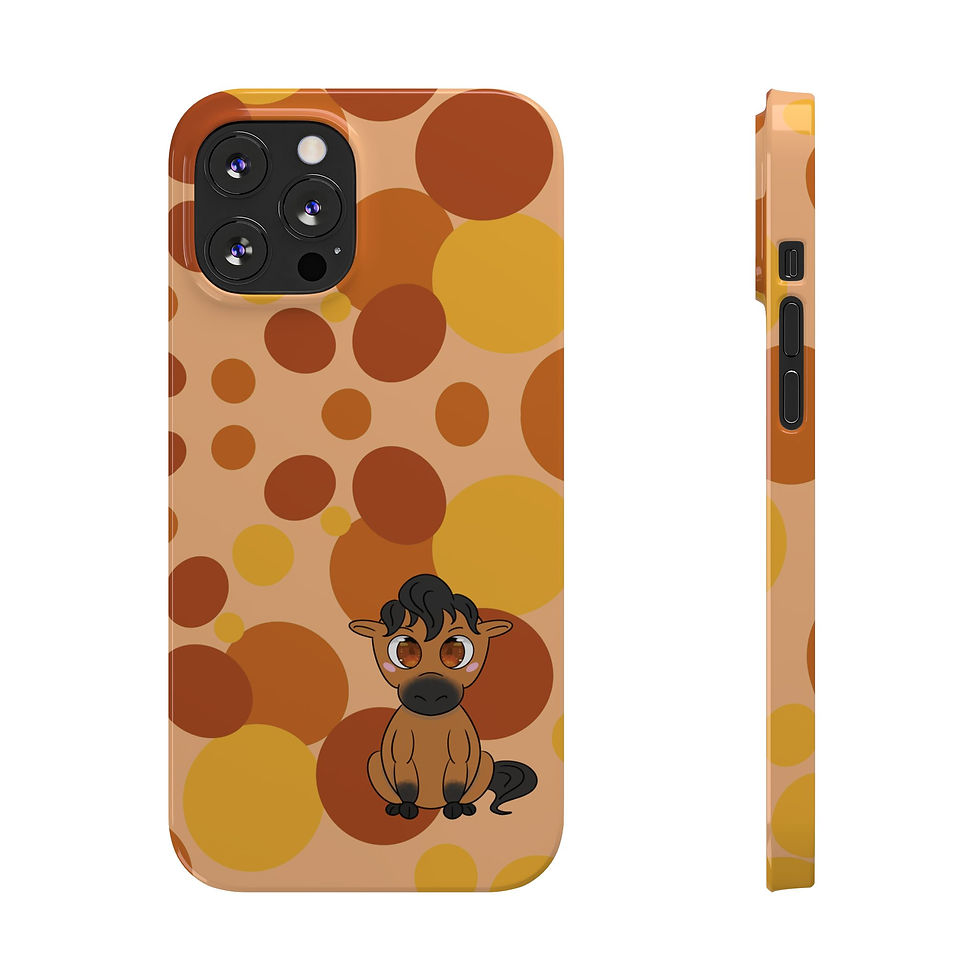 Thumbnail: Chibi Horse Slim Phone Cases