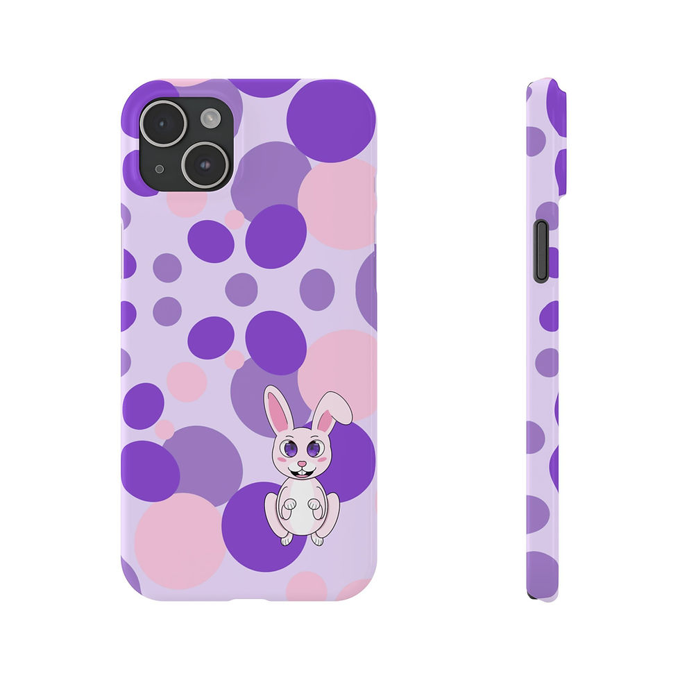 Thumbnail: Chibi Rabbit Slim Phone Cases
