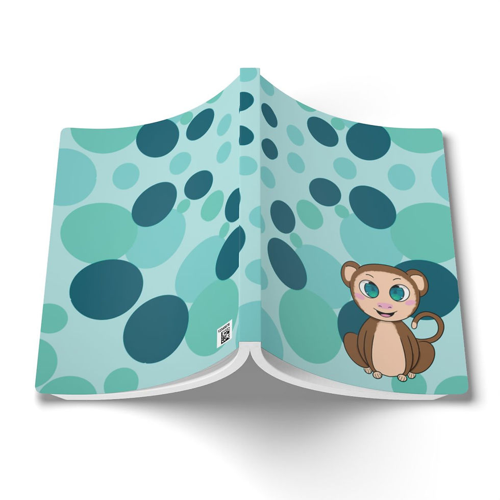 Thumbnail: Chibi Monkey Softcover Journal