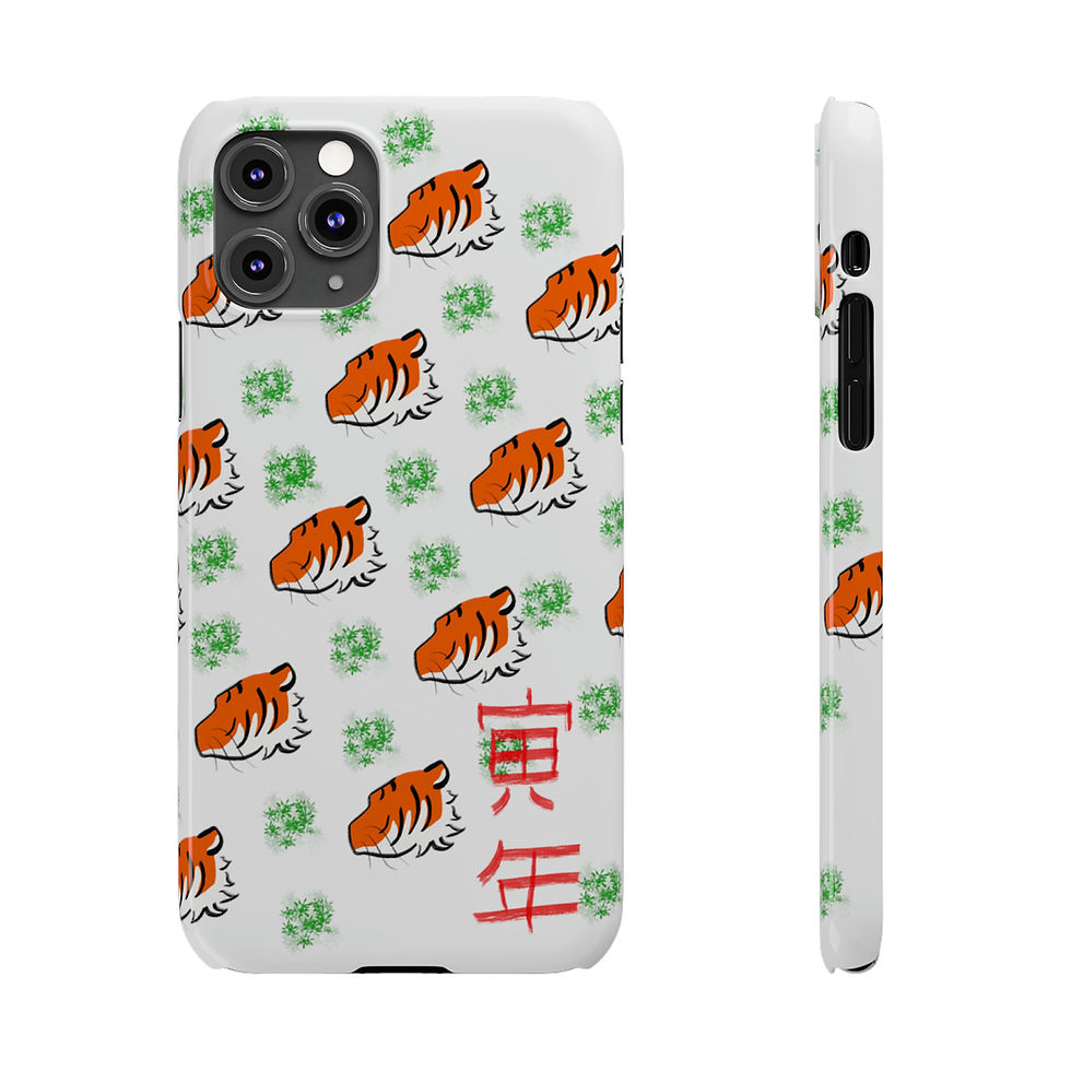 Thumbnail: Year of the Tiger Slim Phone Cases