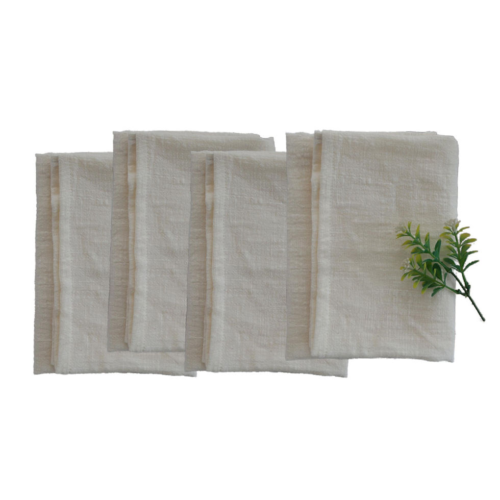 Thumbnail: Soft Cotton Colth Napkins, Set of 4