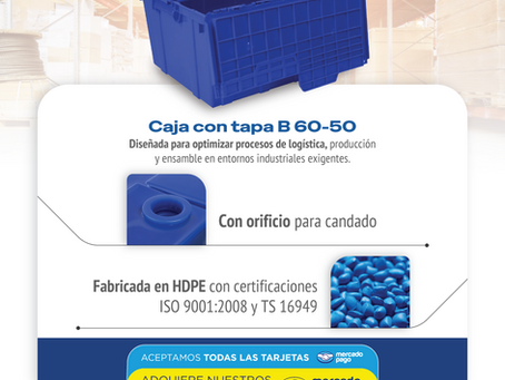 Caja con Tapa B 60-50