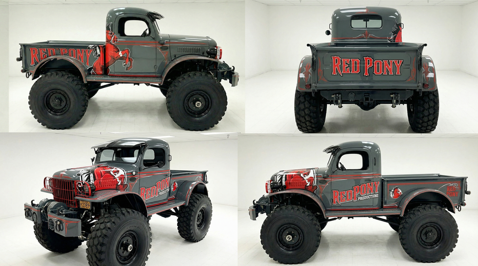 1940 Power Wagon Red Pony