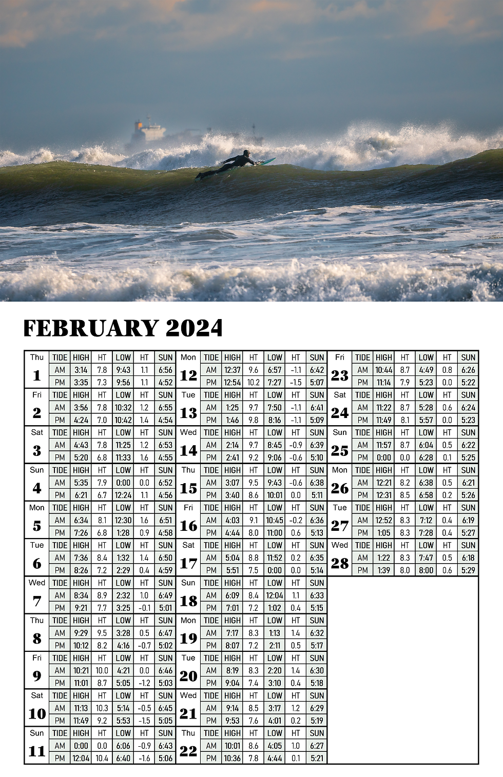 Seatide Chart.pdf Sea Tide Chart