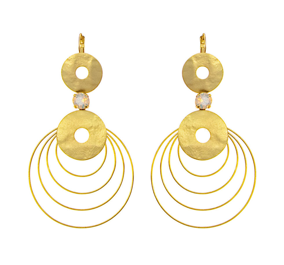 4 Circles Earrings