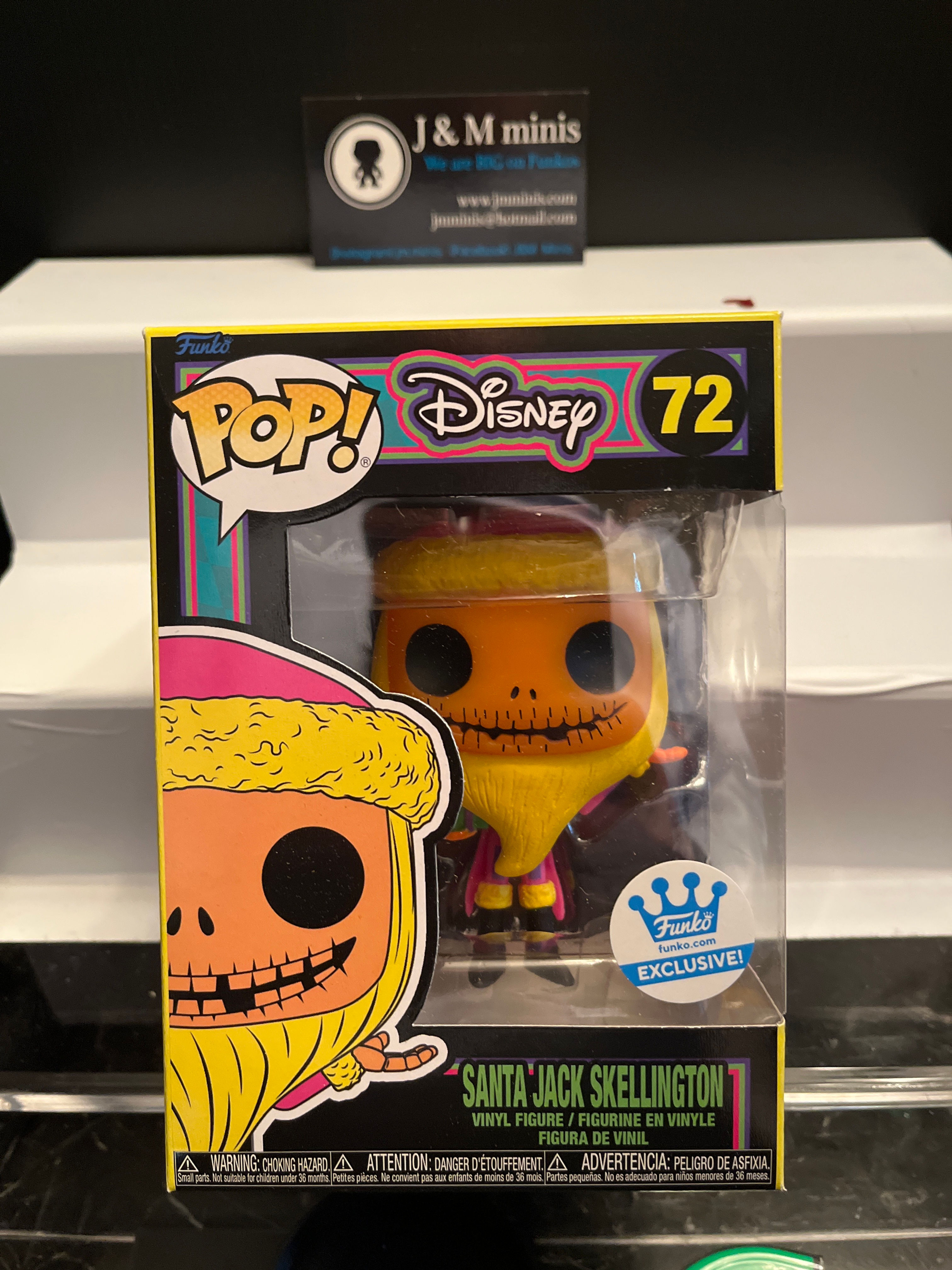 Santa Jack Skelington Funko Excl