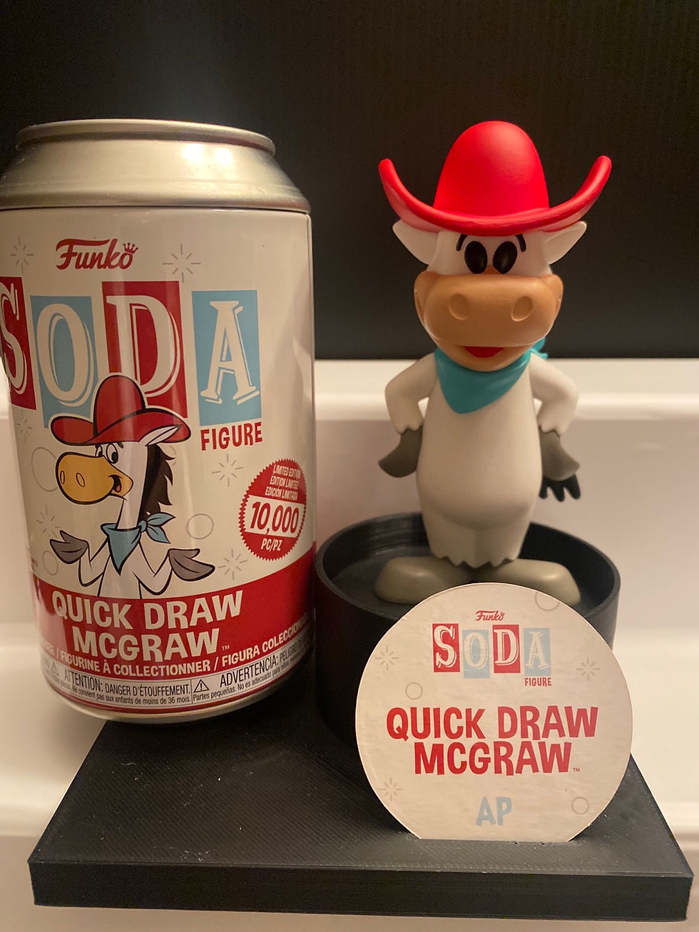 Quick Draw McGraw ARTIST PROOF Soda