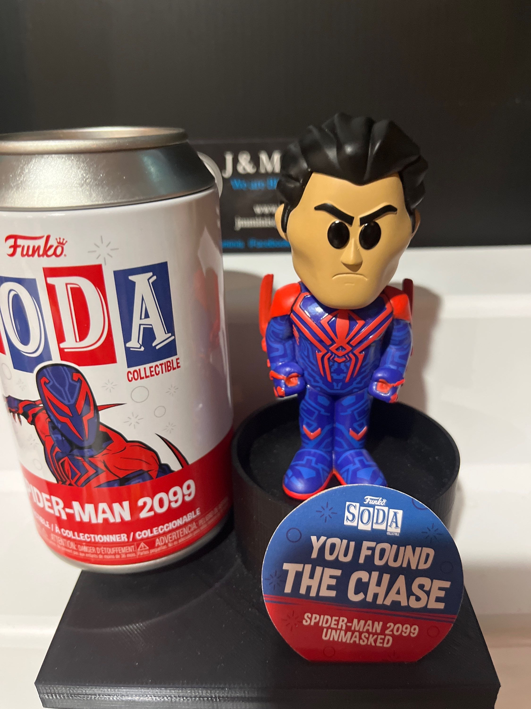 Spider-Man 2099 Chase Soda