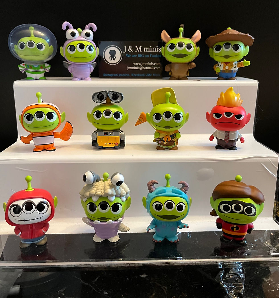 Alien Remix Disney Complete set 