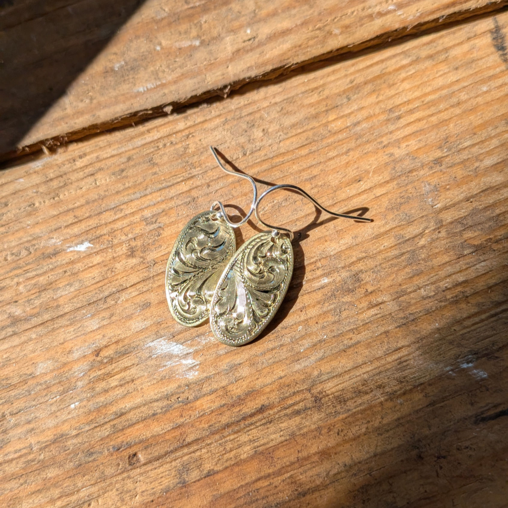 Silver Brass earrings