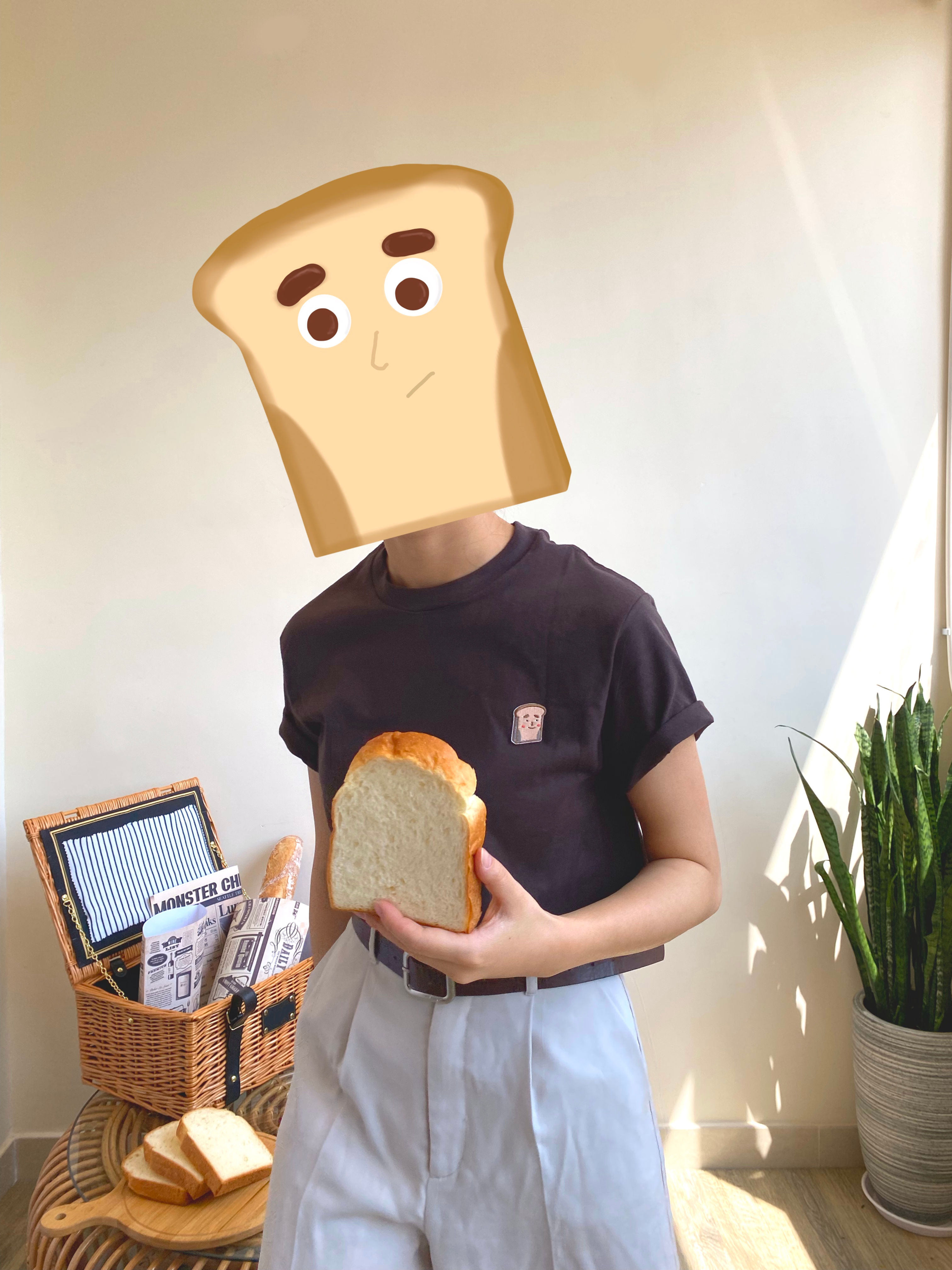 🍞🥐𝑩𝒂𝒌𝒆𝒓𝒚 𝑪𝒐𝒍𝒍𝒆𝒄𝒕𝒊𝒐𝒏 𝑻𝒆𝒆🥨🥖| 麵包系列T恤 (方包)