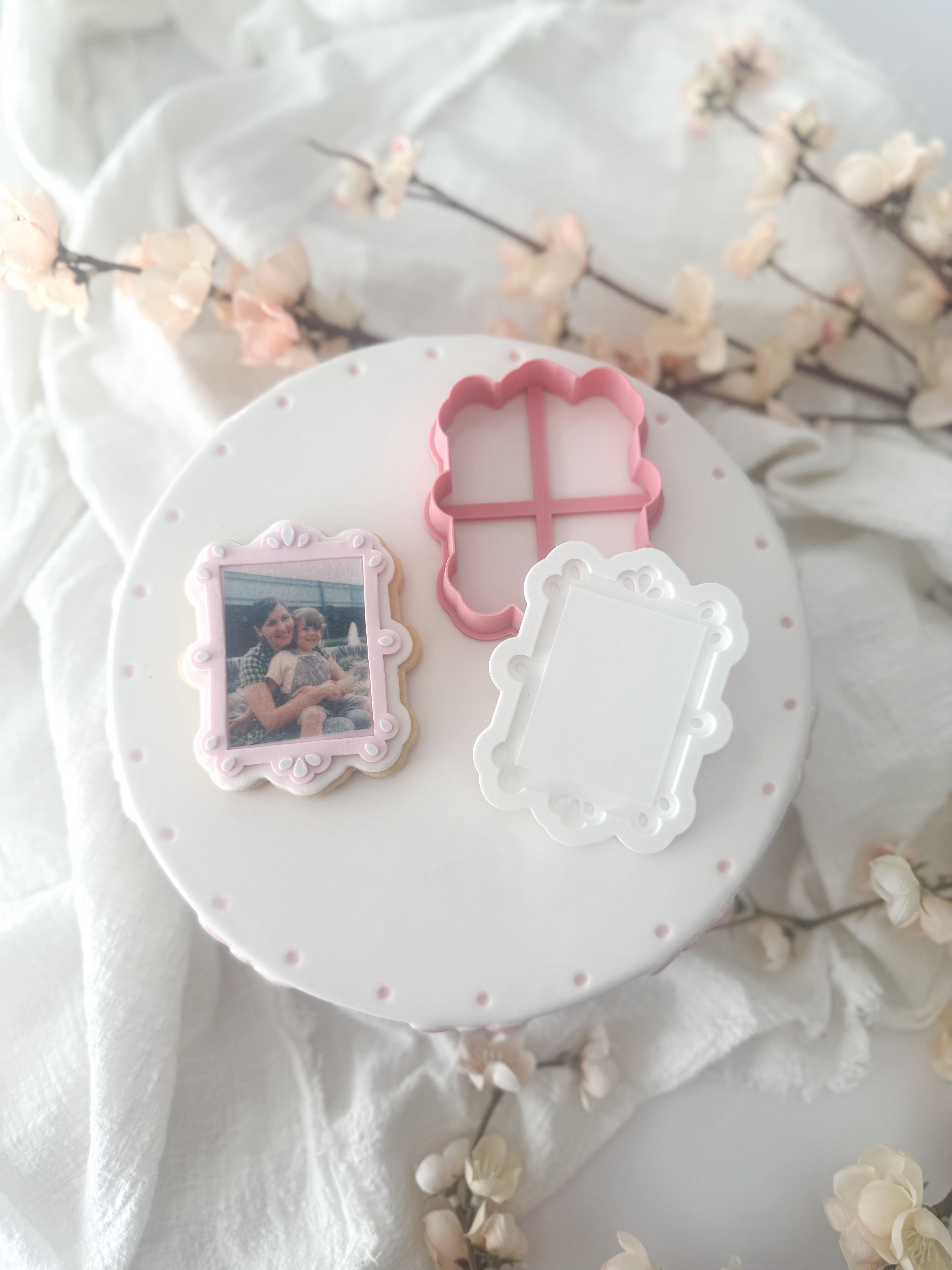 Charming message frame - Stamp and cutter