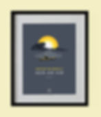 Affiche minimaliste plage de ker ar vir trégastel, bretagne, cote de granit rose, illustration bretagne, deco theme bretagne