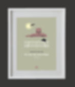 Affiche minimaliste de la plage de Coz Pors , Trégastel, Bretagne, côte de granit rose, illustration bretagne.